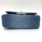 Blue Denim Chanel Shoulder Bag