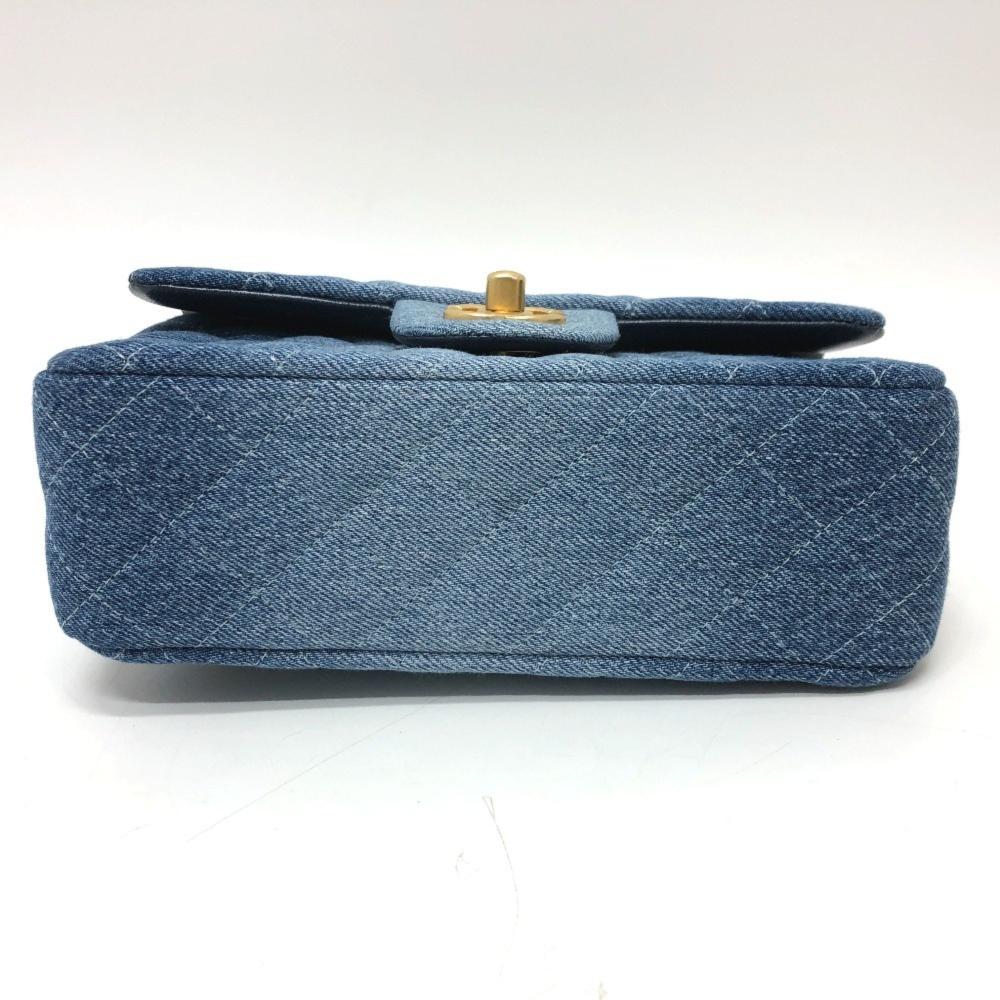 Blue Denim Chanel Shoulder Bag