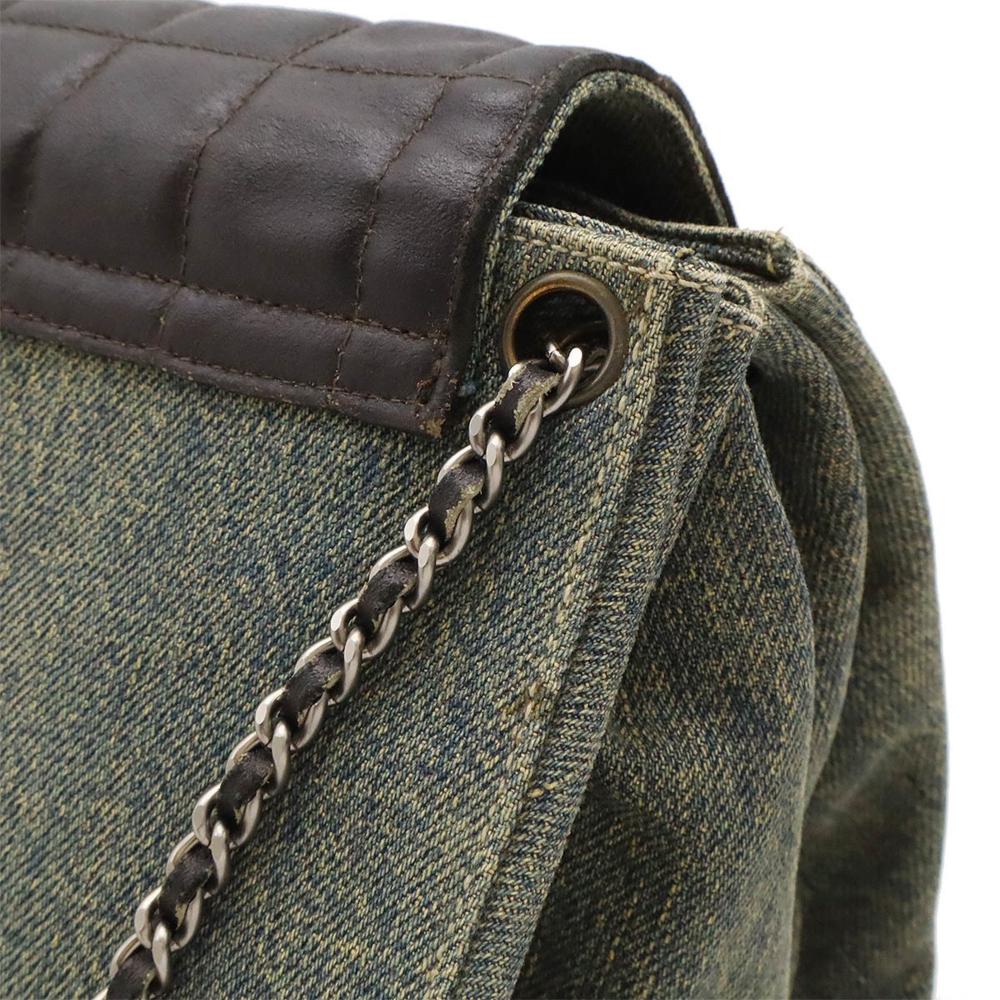 Blue Denim Chanel Shoulder Bag