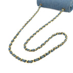 Blue Denim Chanel Shoulder Bag