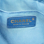 Blue Denim Chanel Shoulder Bag