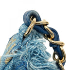 Blue Denim Chanel Shoulder Bag