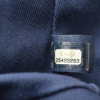 Blue Fabric Chanel Backpack