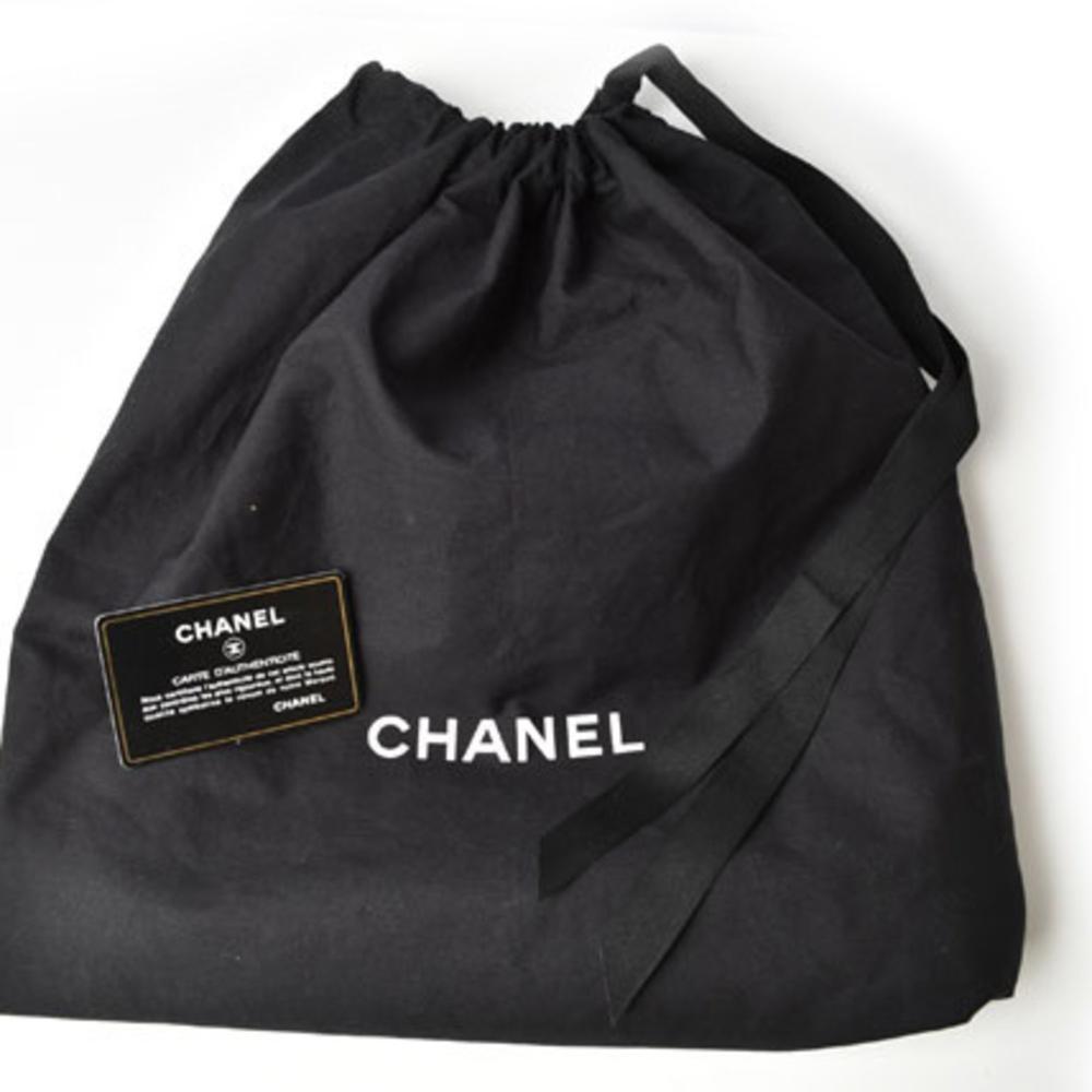 Blue Fabric Chanel Backpack