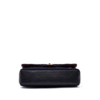 Blue Fabric Chanel Flap Bag