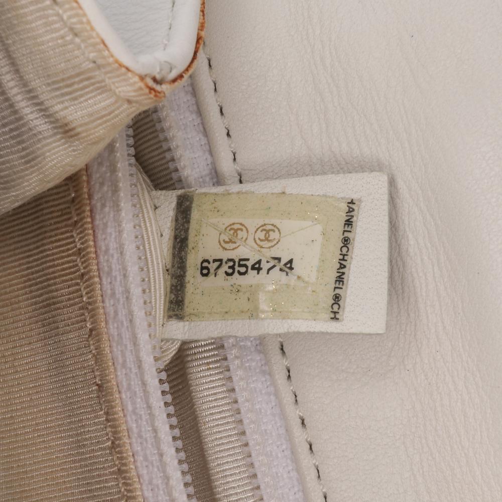 Blue Fabric Chanel Flap Bag