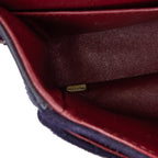 Blue Fabric Chanel Flap Bag