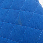 Blue Fabric Chanel Flap Bag