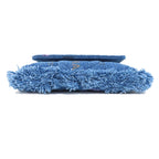 Blue Fabric Chanel Shoulder Bag