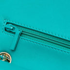 Blue Leather Chanel Flap Bag