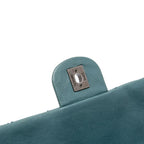 Blue Leather Chanel Flap Bag