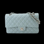 Blue Leather Chanel Shoulder Bag