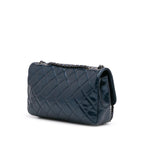Blue Leather Chanel Flap Bag