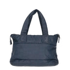 Blue Leather Chanel Shoulder Bag