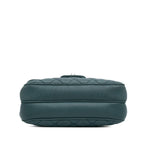 Blue Leather Chanel Flap Bag