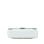 Blue Leather Chanel Flap Bag