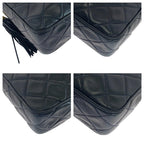 Blue Leather Chanel Shoulder Bag
