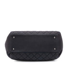 Blue Leather Chanel Flap Bag