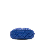 Blue Leather Chanel Shoulder Bag