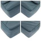 Blue Leather Chanel Shoulder Bag