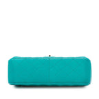 Blue Leather Chanel Flap Bag