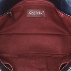 Blue Leather Chanel Flap Bag