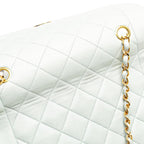 Blue Leather Chanel Crossbody Bag