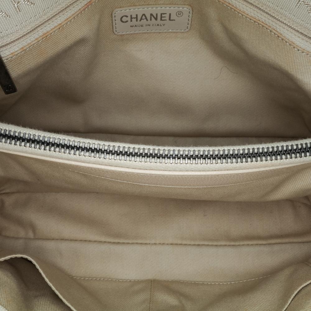 Blue Leather Chanel Flap Bag