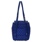 Blue Leather Chanel Backpack
