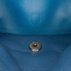 Blue Leather Chanel Flap Bag