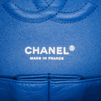 Blue Leather Chanel Flap Bag