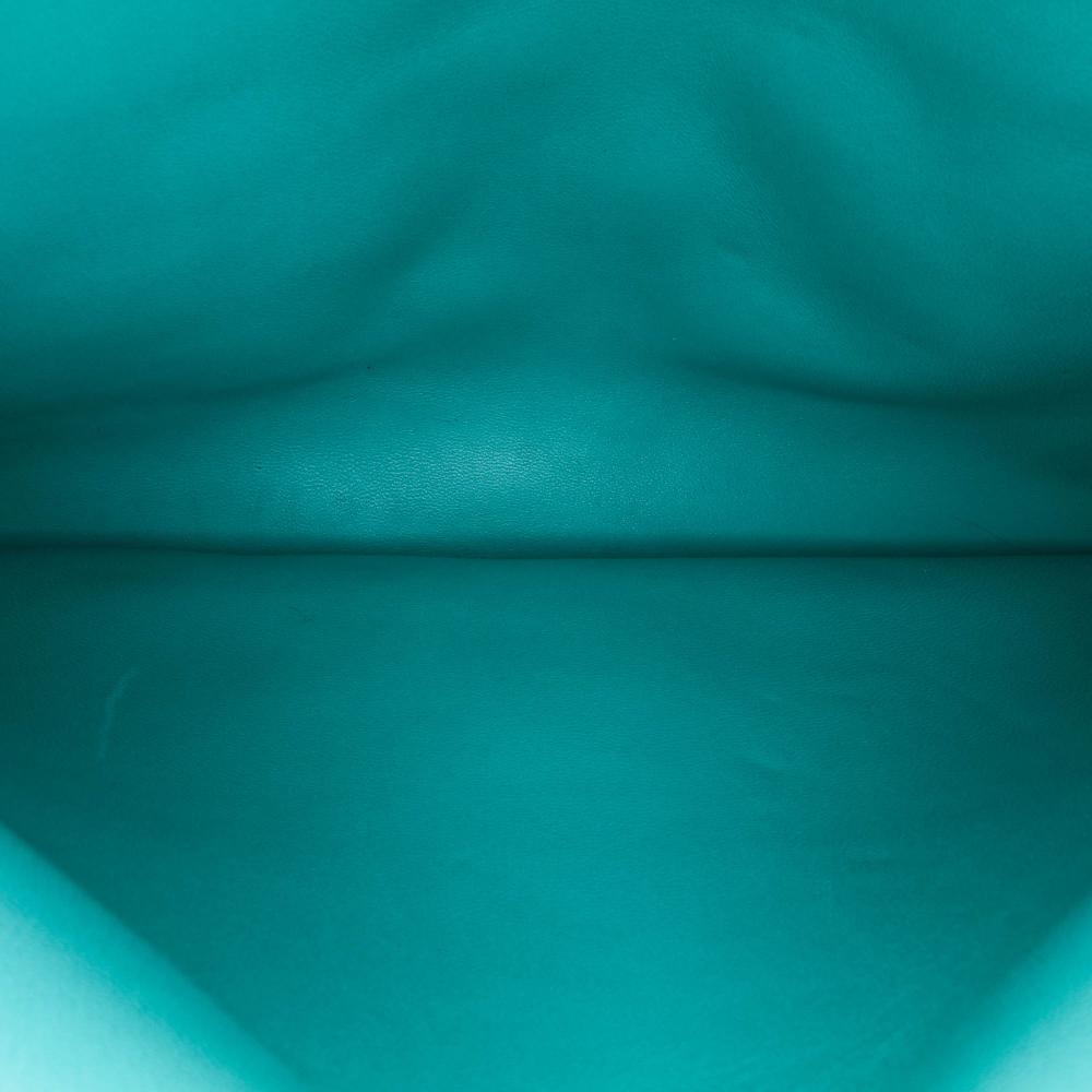 Blue Leather Chanel Flap Bag