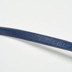 Blue Leather Chanel Flap Bag