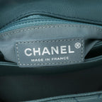 Blue Leather Chanel Flap Bag