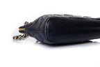 Blue Leather Chanel Crossbody Bag
