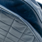 Blue Leather Chanel Flap Bag