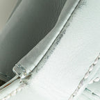 Blue Leather Chanel Flap Bag