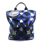 Blue Nylon Chanel Backpack