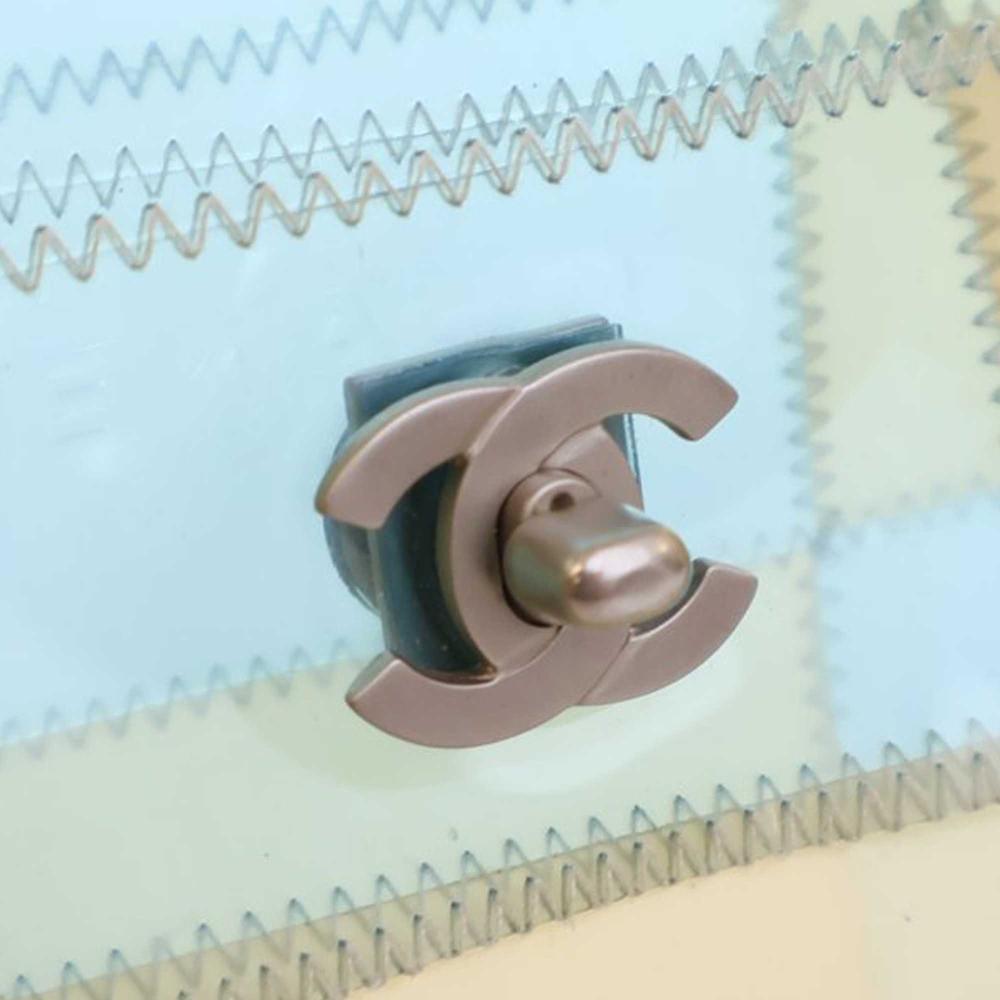 Blue Plastic Chanel Flap Bag