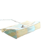 Blue Plastic Chanel Flap Bag