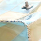 Blue Plastic Chanel Flap Bag