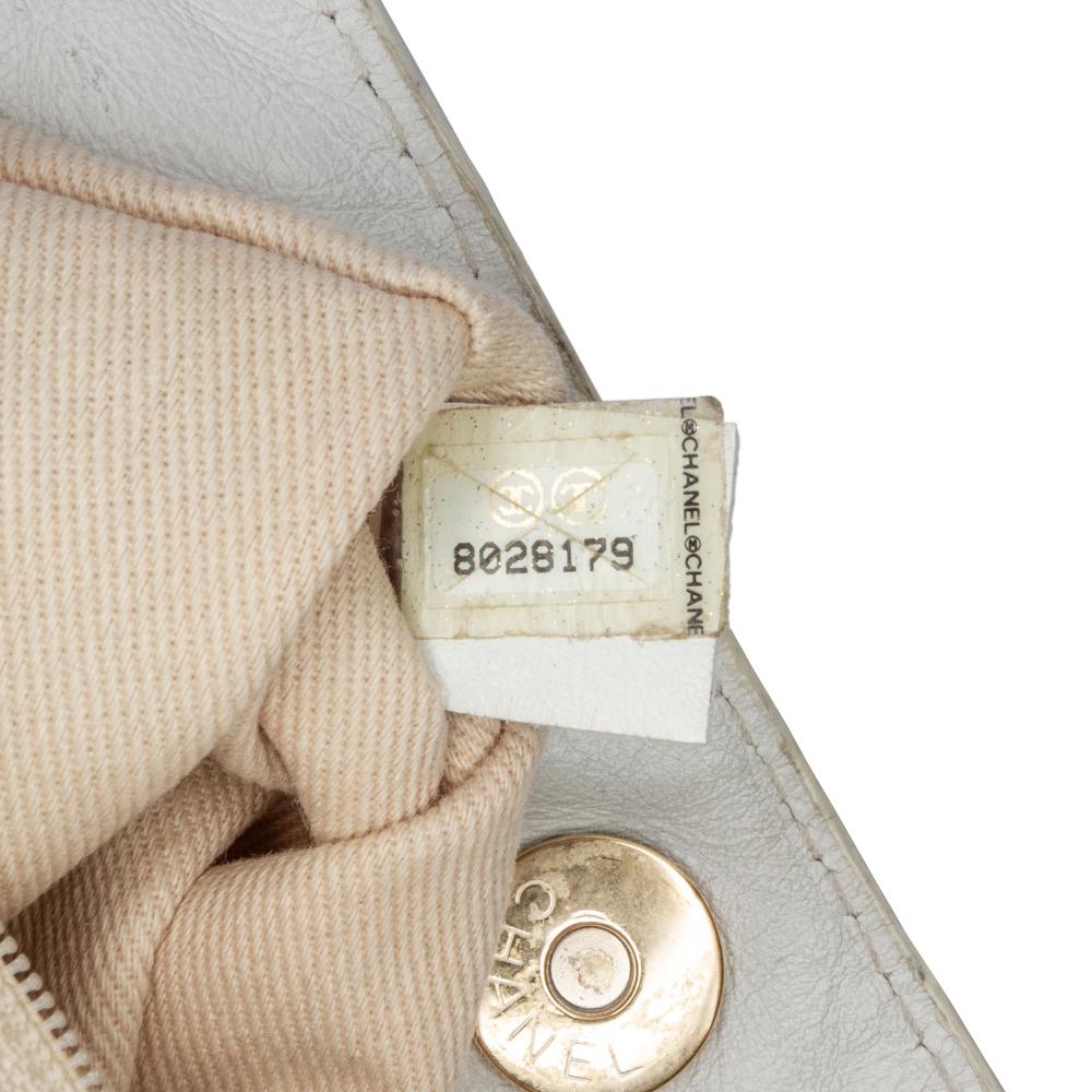 Brown Canvas Chanel Shoulder Bag