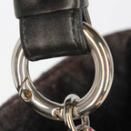 Brown Denim Chanel Shoulder Bag