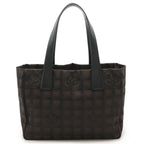 Brown Fabric Chanel Travel Line
