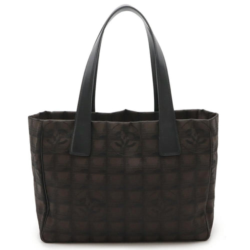 Brown Fabric Chanel Travel Line