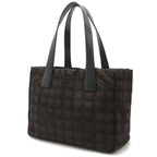 Brown Fabric Chanel Travel Line