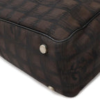 Brown Fabric Chanel Travel Line