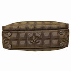 Brown Fabric Chanel Travel Line