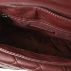 Brown Fabric Chanel Shoulder Bag