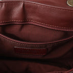 Brown Fabric Chanel Shoulder Bag
